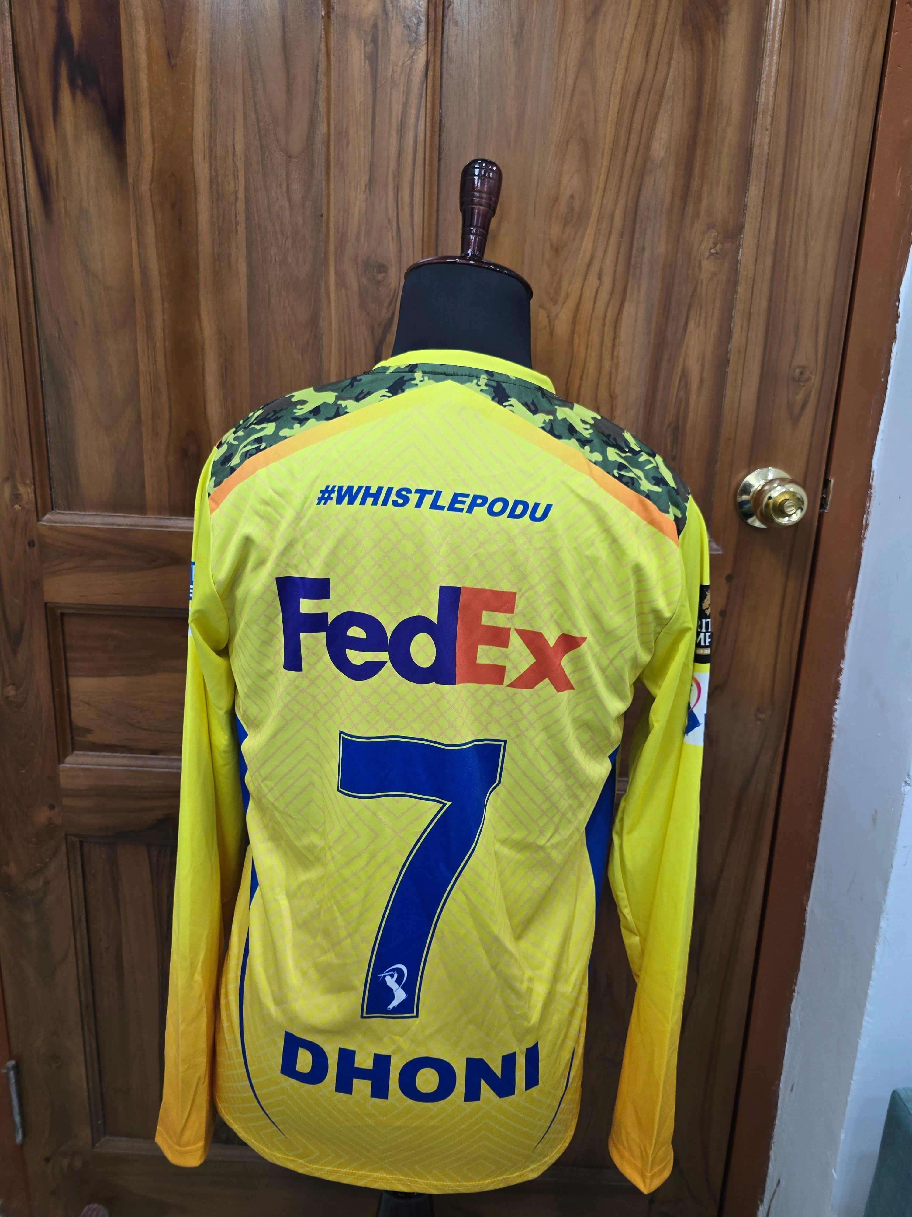 M.S Dhoni Chennai Super Kings 25